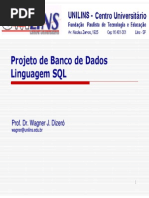 Projeto de Banco de Dados