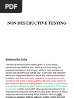 Non Destructive Testing