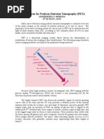 Nano Platform For Positron Emission Tomography