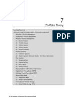 Portfolio Theory