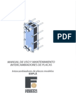 Intercambiador de Placas Manual Tecnico