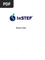 Instep Bike Trailer QL151 Manual