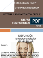 Disfuncion Temporomandibular INTERNAA LAGUNA SERVICIO OTORRINO