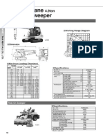 Crawler Crane Ride-On Sweeper: Acx-140Gss Pdw350 Sh2900Dx Dca25 Dca90 Dca150 Dca220 LC605