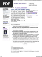 Control Valve Sizing