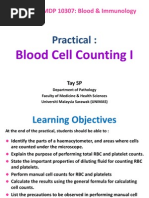 Practical - Blood Cell Counting I