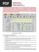 Hyena: Hydraulic Analysis of Fire Sprinkler and Hydrant Systems