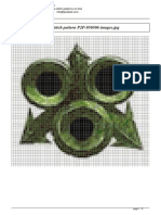 Nurgle Icon Cross Stitch Pattern