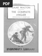 Izaak Walton - The Compleat Angler