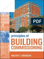 Principles of Building Commissioning