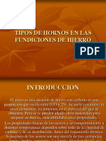 Tipos de Hornos en Las Fundiciones de Hierro