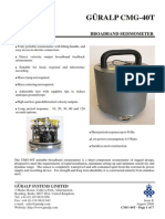 40T Broadband Seismometer