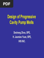 Design of PCP Wells