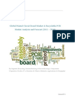 Global Printed Circuit Board Market & Recyclable PCB Market Analysis and Forecast (2011 – 2018): By Segment (Recycling, Remanufacturing & Reconditioning); Components (Capacitors, Diodes, IC’s, Resistors & Others); Materials, Applications & Geography