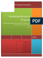 Proposal For Marketing Research