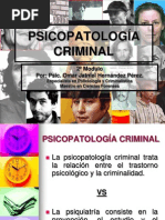 Psicopatología Criminal