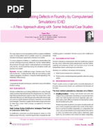 Castings Defects Analyis With Stimulation