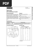 74LS393-Dual 4-Bit Binary Counter