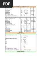 Heat Transfer Coeficient in Reactor