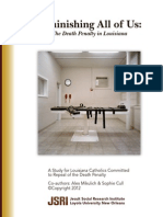 Diminishing All of Us: The Death Penalty in Louisiana