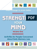 Strengthen Your Mind: Activities For People With Early Memory Loss, Volume One (Einberger Excerpt Vol 1)