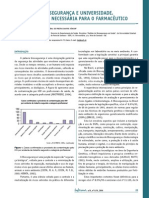 Biossegurança e Universidade. Uma União Necessária para o Farmacêutico