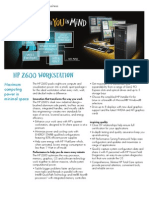 HP z600 Workstation DataSheet (2009.03-Mar)