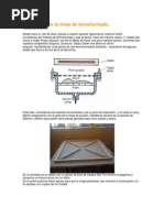 Cómo Hicimos La Mesa de Termoformado