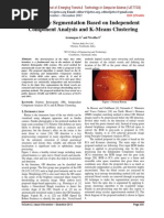 Optic Disc Segmentation Based On Independent Component Analysis and K-Means Clustering