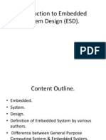 Introduction To Embedded System