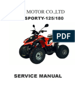 Aeon NEW SPORTY 125-180 Repair Manual