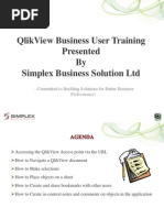 QlikView User Training