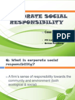 Corporate Social Responsibility: Case Studies On