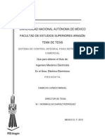 Sistema de Control para Refrigeración Comercia