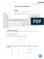 Ejercicios Formulación