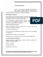 Elementos Teóricos de La Psicoterapia Gestalt