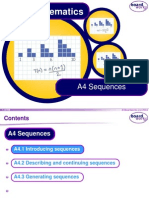 Year 8 Sequences