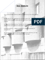 Paul Rudolph-Ppt PDF Seminar Presentation Download WWW - Archibooks.co - CC