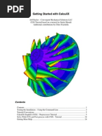 CalculiX Getting Started