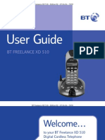 BT Freelance XD510 User Guide