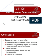 CSE459 CSharp 03 Inheritance