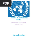 Como Prepararse para Modelo de Naciones Unidas.