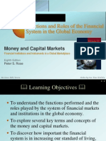 Function and Role of Financial Systems 