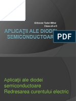 Aplicații Ale Diodei Semiconductoare