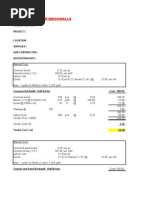 Build Up Rate Format - Brickwall