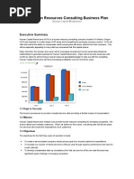 Human Resources Consulting Business Plan