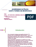 El Pasivo de Una Empresa Industrial