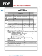 For Solved SMU Assignment and Project: Contact Email