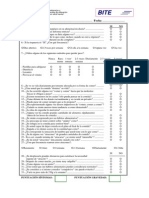 MEDICINA - Test-BITE - Test Investigación Bulimia de Edimburgo