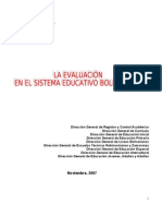 Evaluacion de Los Aprendizajes